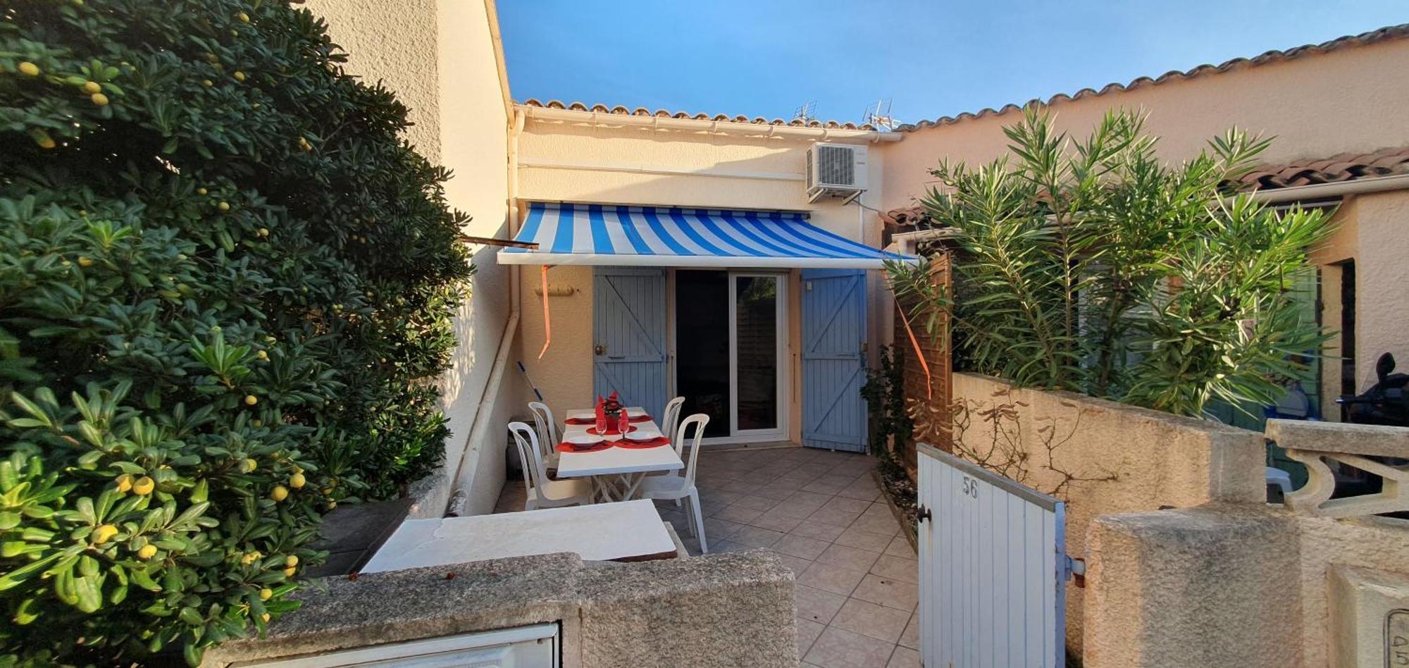 L'Azur - Maison Avec Terrasse Proche Plage Le Barcarès Exteriér fotografie